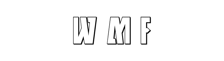 Antikythera 3D Regular  Free Fonts Download