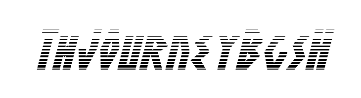Antikythera Gradient Italic  Free Fonts Download