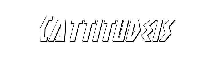 Antikythera 3D Italic  Free Fonts Download