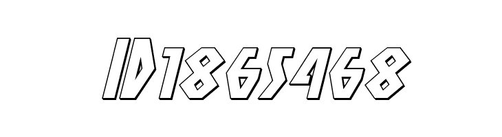 Antikythera 3D Italic  Free Fonts Download