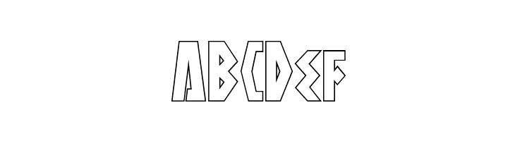 Antikythera Outline Regular  Free Fonts Download