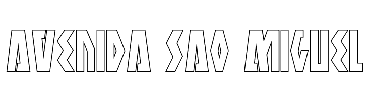 Antikythera Outline Regular  Free Fonts Download