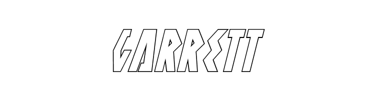 Antikythera Outline Italic  Free Fonts Download