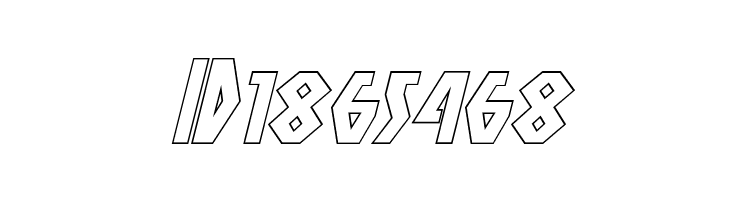 Antikythera Outline Italic  Free Fonts Download