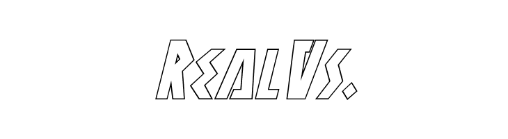 Antikythera Outline Italic  Free Fonts Download