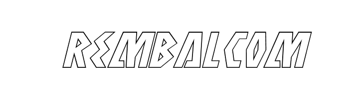 Antikythera Outline Italic  Free Fonts Download