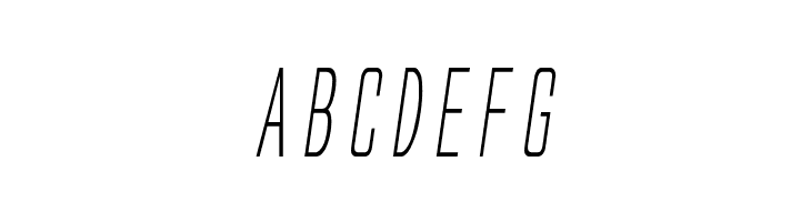 Alien League Condensed Italic  Free Fonts Download