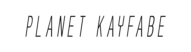 Alien League Condensed Italic  Free Fonts Download