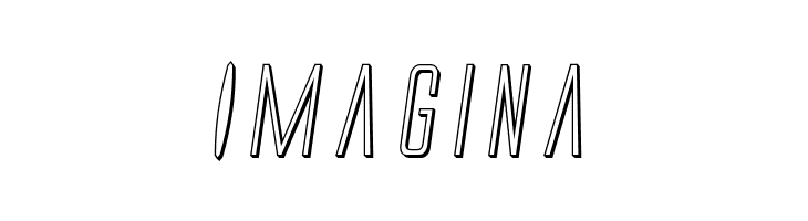 Alien League 3D Italic  Free Fonts Download