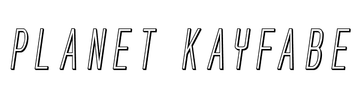 Alien League 3D Italic  Free Fonts Download