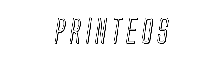 Alien League 3D Italic  Free Fonts Download