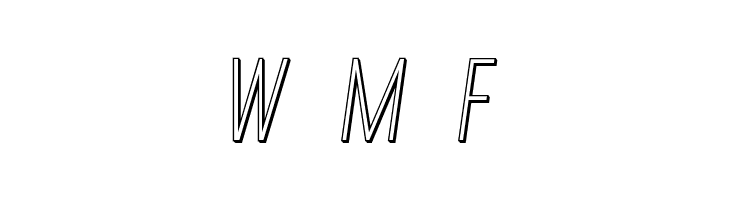 Alien League 3D Italic  Free Fonts Download