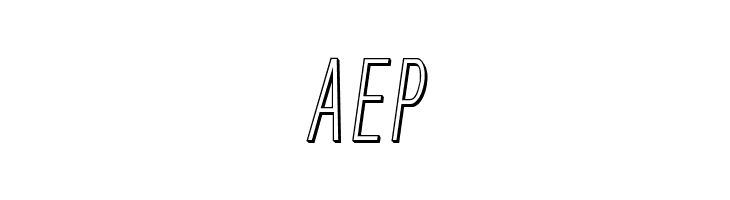 Alien League II 3D Italic  Free Fonts Download