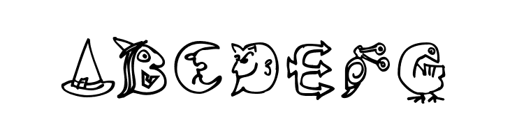 Halloween Unregistered  Free Fonts Download