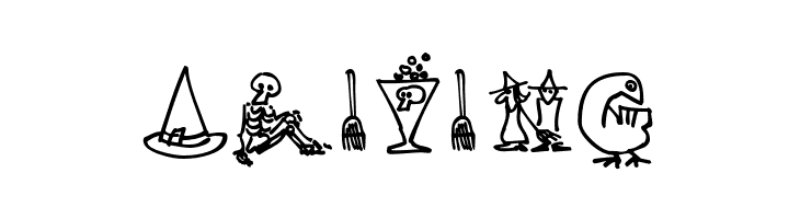 Halloween Unregistered  Free Fonts Download