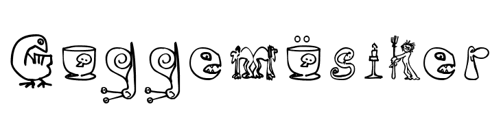 Halloween Unregistered  Free Fonts Download