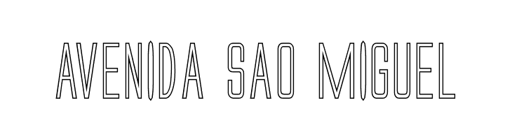 Alien League II Outline  Free Fonts Download