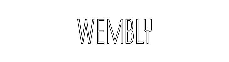 Alien League II Outline  Free Fonts Download