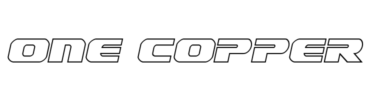 Dekaranger Outline Italic  Free Fonts Download