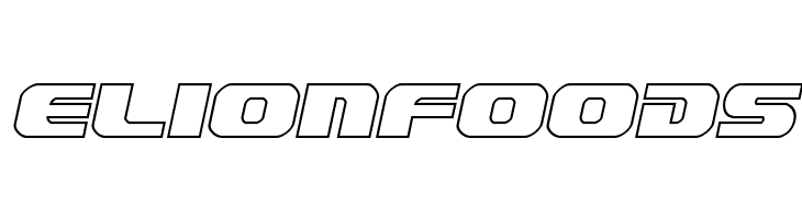 Dekaranger Outline Italic  Free Fonts Download