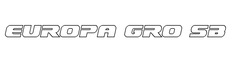 Dekaranger Outline Italic  Free Fonts Download
