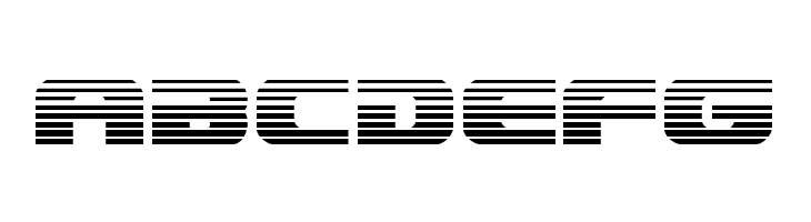Dekaranger Gradient  Free Fonts Download