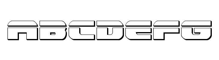Dekaranger Bullet  Free Fonts Download