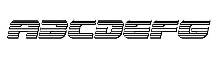 Dekaranger Platinum Italic  Free Fonts Download