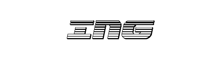 Dekaranger Platinum Italic  Free Fonts Download