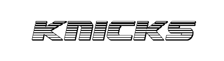 Dekaranger Platinum Italic  Free Fonts Download
