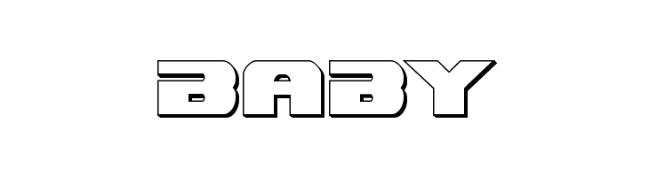 Dekaranger 3D  Free Fonts Download