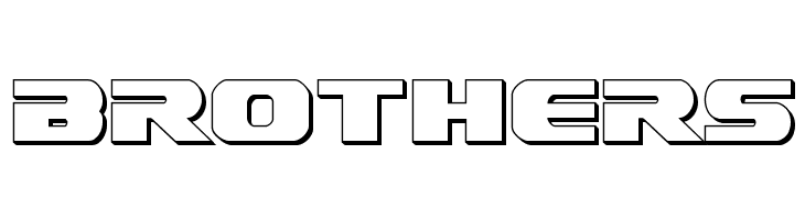 Dekaranger 3D  Free Fonts Download