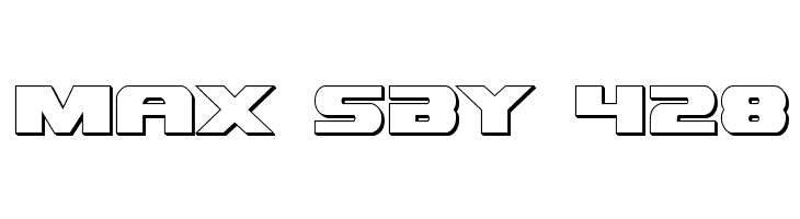 Dekaranger 3D  Free Fonts Download