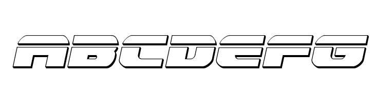 Dekaranger Bullet Italic  Free Fonts Download
