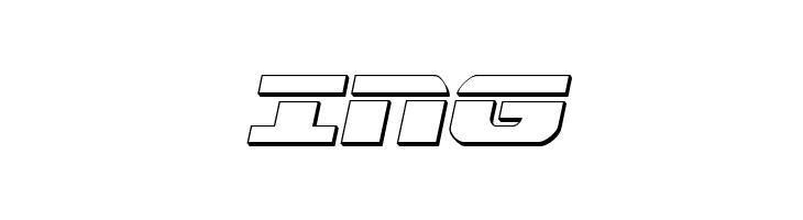 Dekaranger Bullet Italic  Free Fonts Download