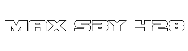 Dekaranger Outline  Free Fonts Download