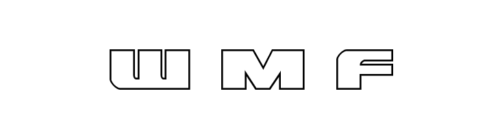 Dekaranger Outline  Free Fonts Download