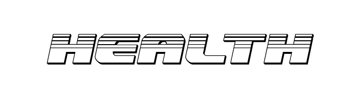 Dekaranger Chrome Italic  Free Fonts Download