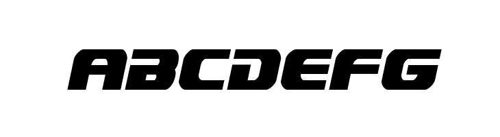 Dekaranger Condensed Italic  Free Fonts Download