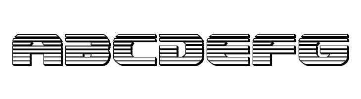 Dekaranger Platinum  Free Fonts Download