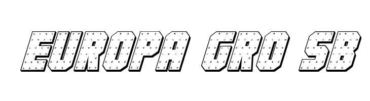 Iron Forge 3D Italic  Free Fonts Download