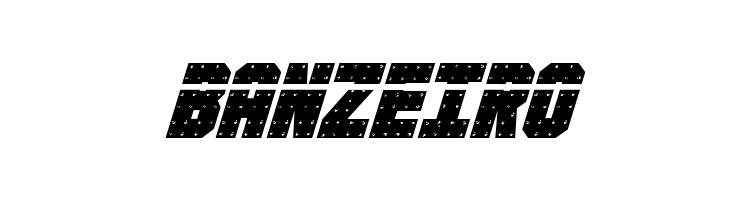 Iron Forge Laser Italic  Free Fonts Download