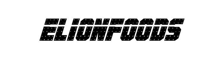 Iron Forge Laser Italic  Free Fonts Download