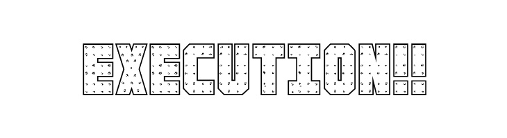 Iron Forge Outline Regular  Free Fonts Download