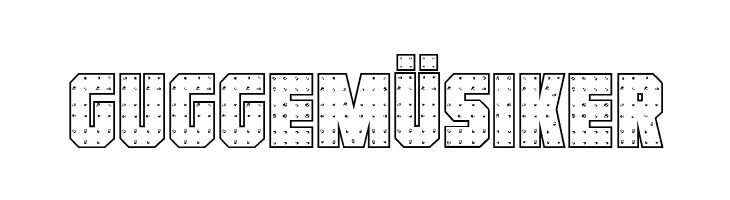 Iron Forge Outline Regular  Free Fonts Download