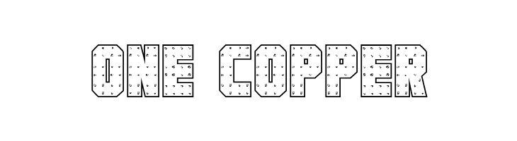 Iron Forge Outline Regular  Free Fonts Download