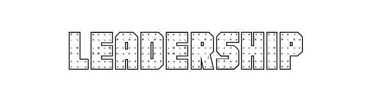 Iron Forge Outline Regular  Free Fonts Download