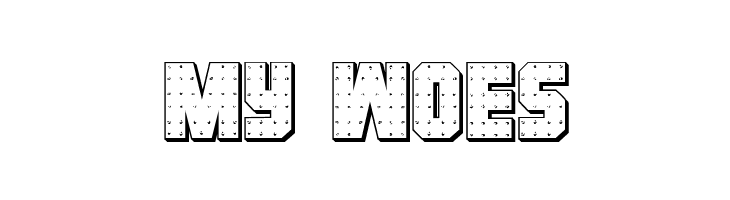 Iron Forge 3D Regular  Free Fonts Download