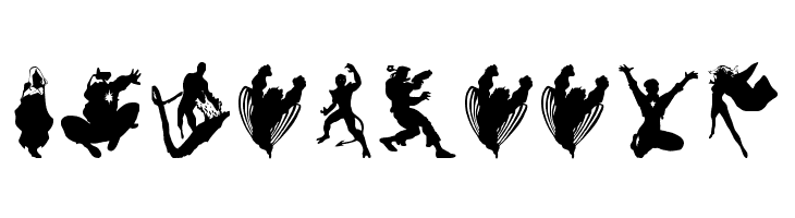 X-Fighters Regular  Free Fonts Download