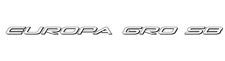 Grand Sport 3D Italic  Free Fonts Download